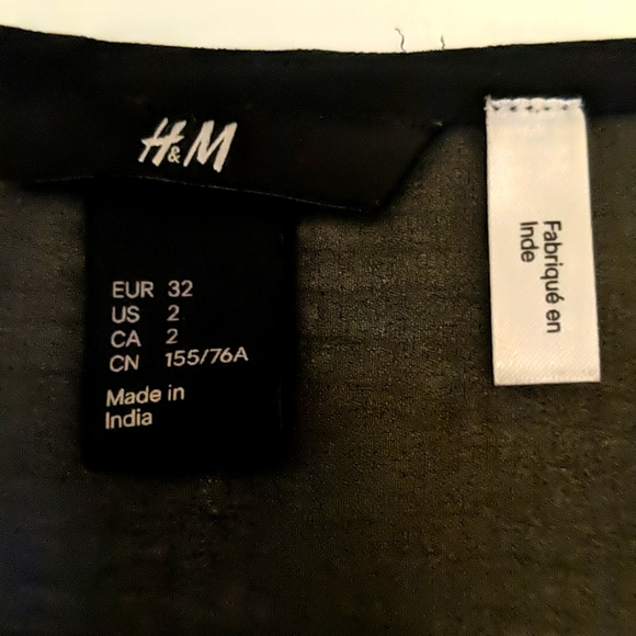 H&M Black sequined Tanktop - Picture 5 of 7
